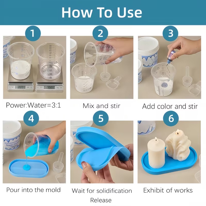 How to use porcelain STEPS